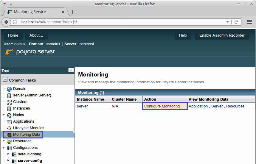 Enable JMX Monitoring · Payara Docs